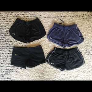 Under Armour Lot of Women’s Shorts